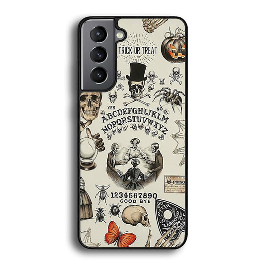 Halloween Games Samsung Galaxy S22 Plus Case-Rubber Black (2D Case)-Oxvistore