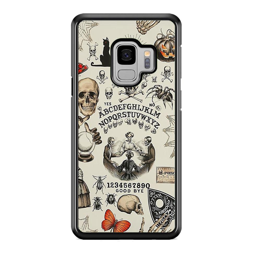 Halloween Games Samsung Galaxy S9 Case-Rubber Black (2D Case)-Oxvistore