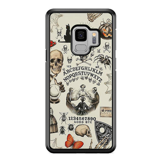 Halloween Games Samsung Galaxy S9 Case-Rubber Black (2D Case)-Oxvistore