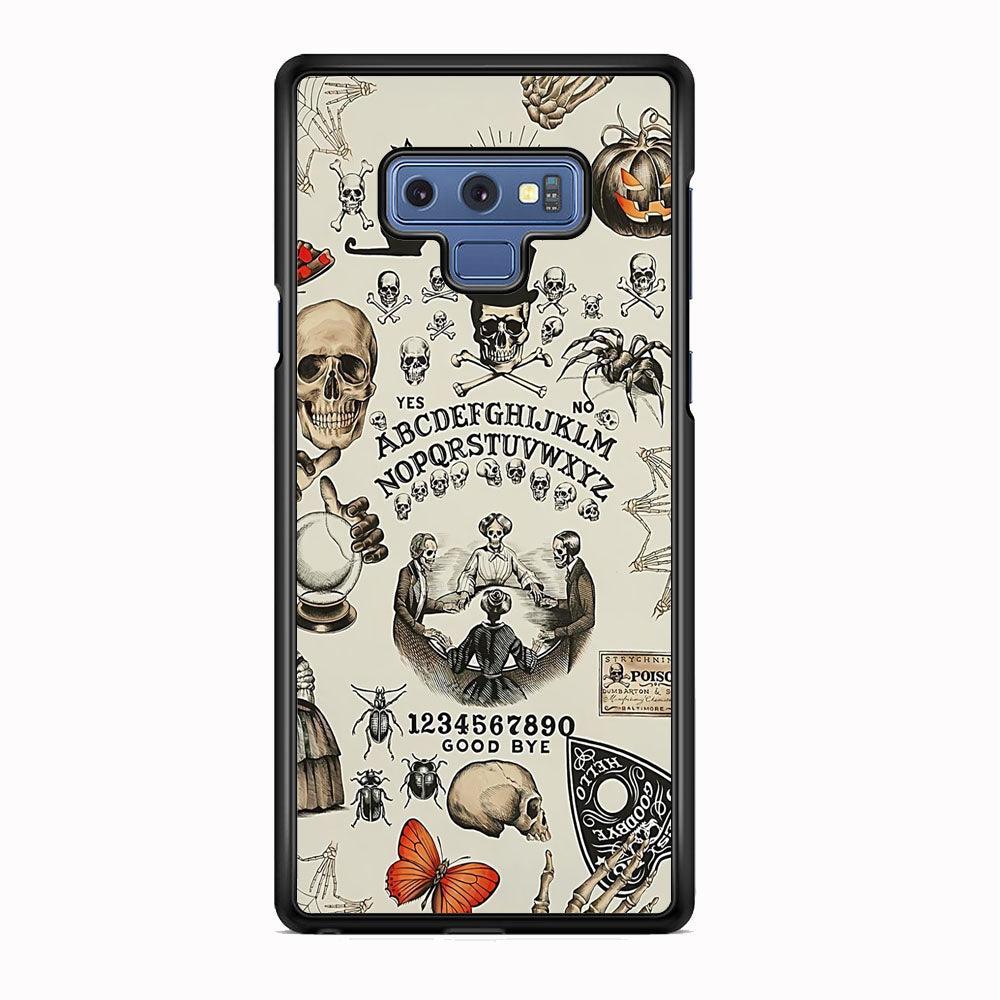 Halloween Games Samsung Galaxy Note 9 Case-Rubber Black (2D Case)-Oxvistore