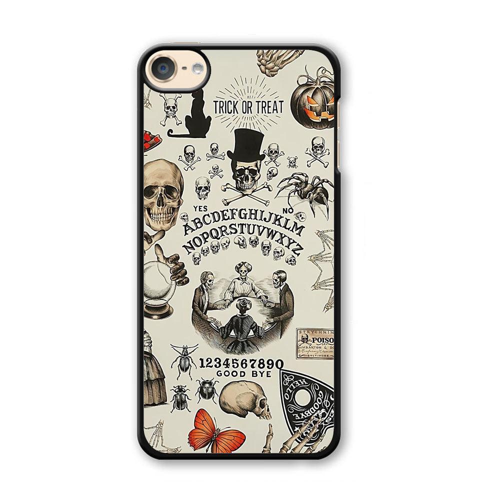 Halloween Games iPod Touch 6 Case-Plastic Black (2D Case)-Oxvistore