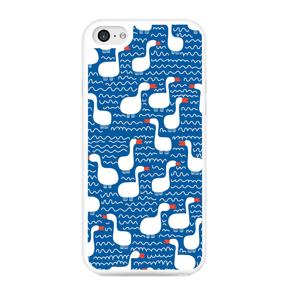 Hand Draw Swan Patern iPhone 6 | 6s Case-Oxvistore