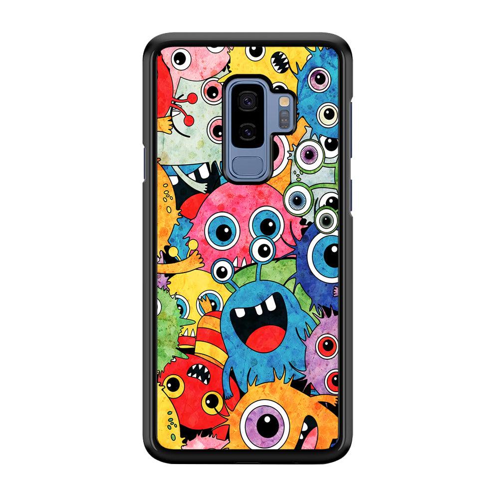 Happiness from Small Things Samsung Galaxy S9 Plus Case-Rubber White (2D Case)-Oxvistore