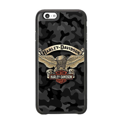 Harley Davidson Black Camoflage iPhone 6 Plus | 6s Plus Case-Oxvistore