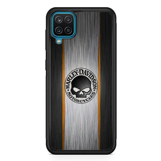 Harley Davidson Circle Emblem Samsung Galaxy A12 Case-Oxvistore