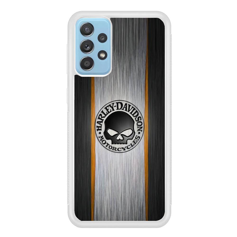 Harley Davidson Circle Emblem Samsung Galaxy A52 Case-Oxvistore