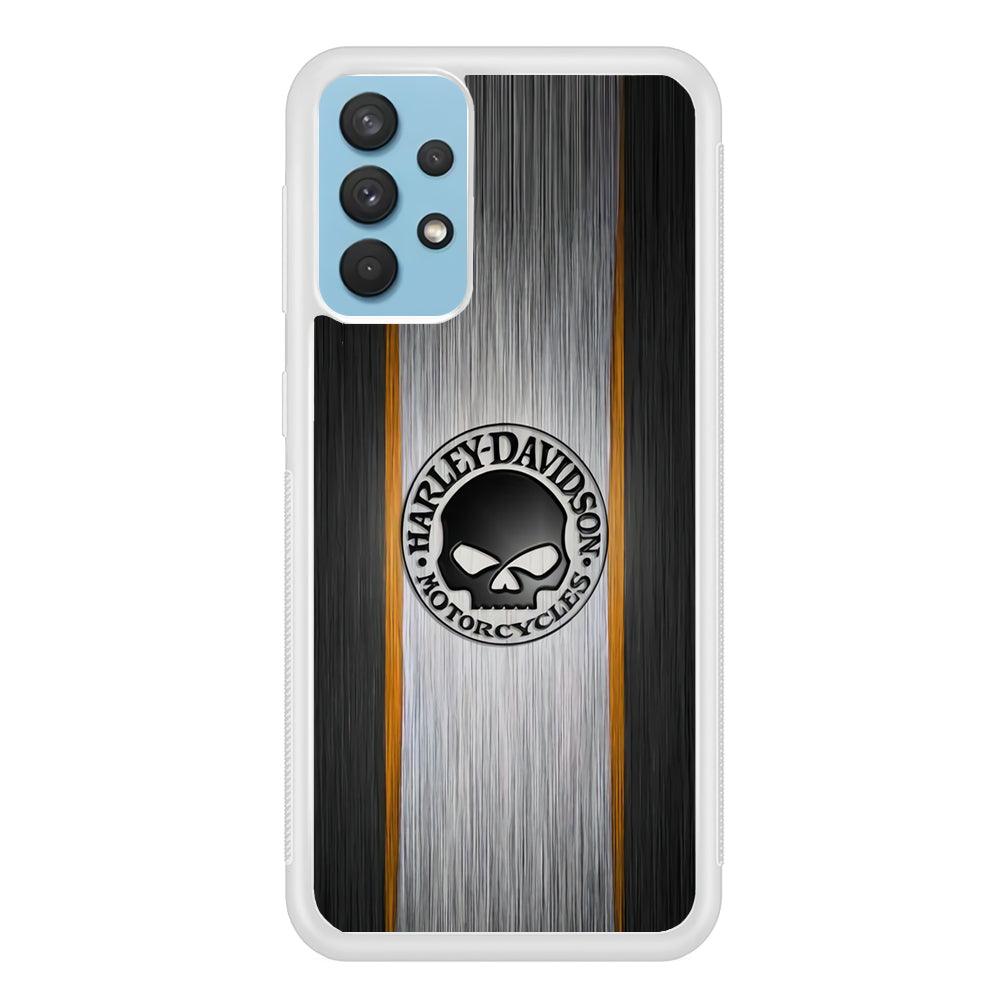 Harley Davidson Circle Emblem Samsung Galaxy A32 Case-Oxvistore