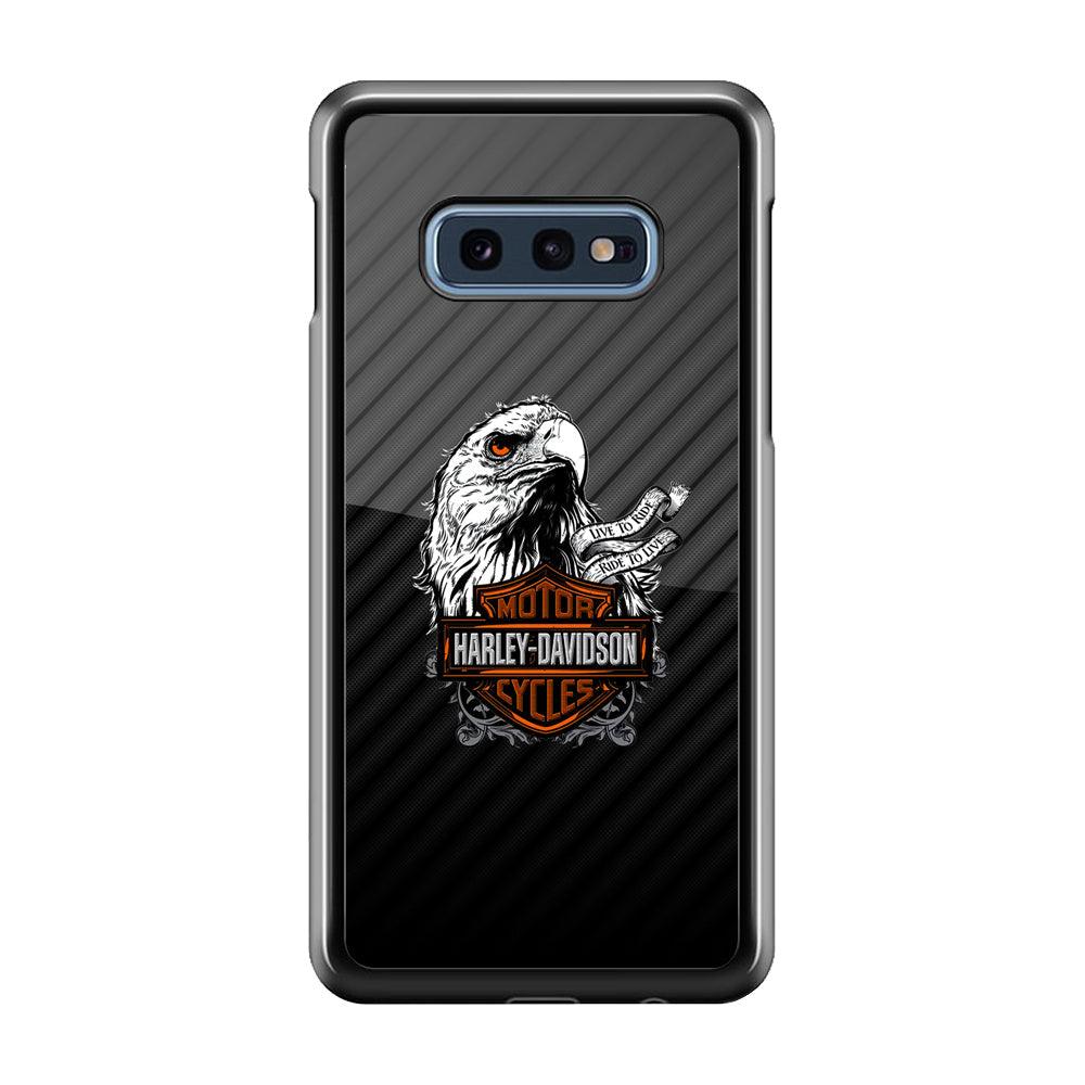 Harley Davidson Dashing Like an Eagle Samsung Galaxy S10E Case-Oxvistore