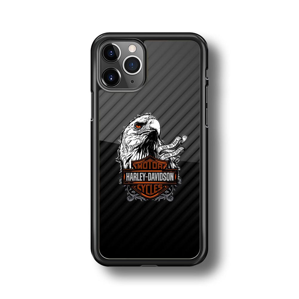 Harley Davidson Dashing Like an Eagle iPhone 11 Pro Case-Oxvistore