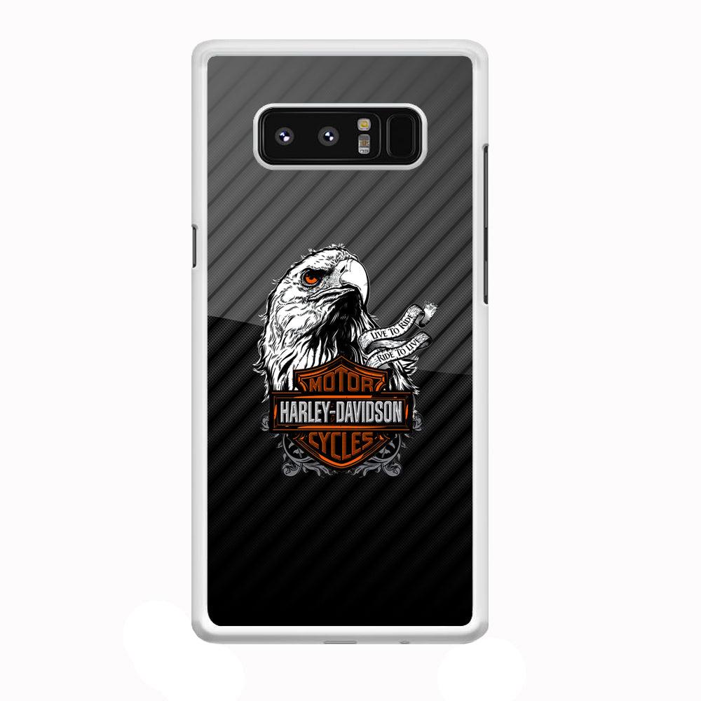 Harley Davidson Dashing Like an Eagle Samsung Galaxy Note 8 Case-Oxvistore