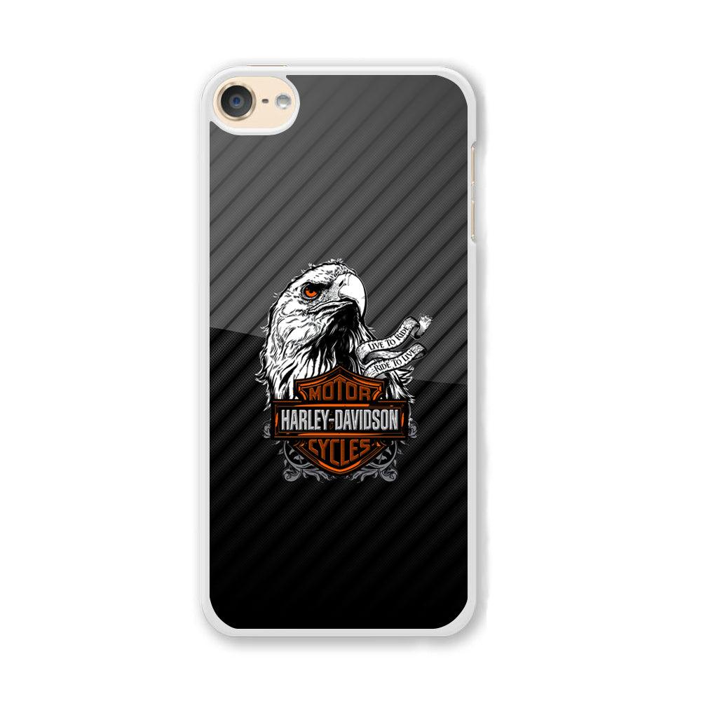 Harley Davidson Dashing Like an Eagle iPod Touch 6 Case-Oxvistore