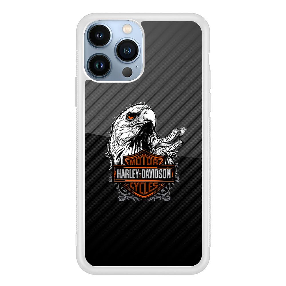 Harley Davidson Dashing Like an Eagle iPhone 15 Pro Max Case-Oxvistore