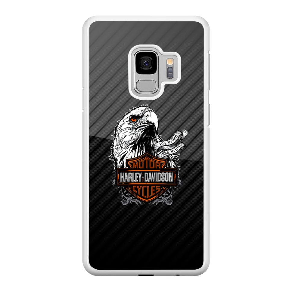 Harley Davidson Dashing Like an Eagle Samsung Galaxy S9 Case-Oxvistore