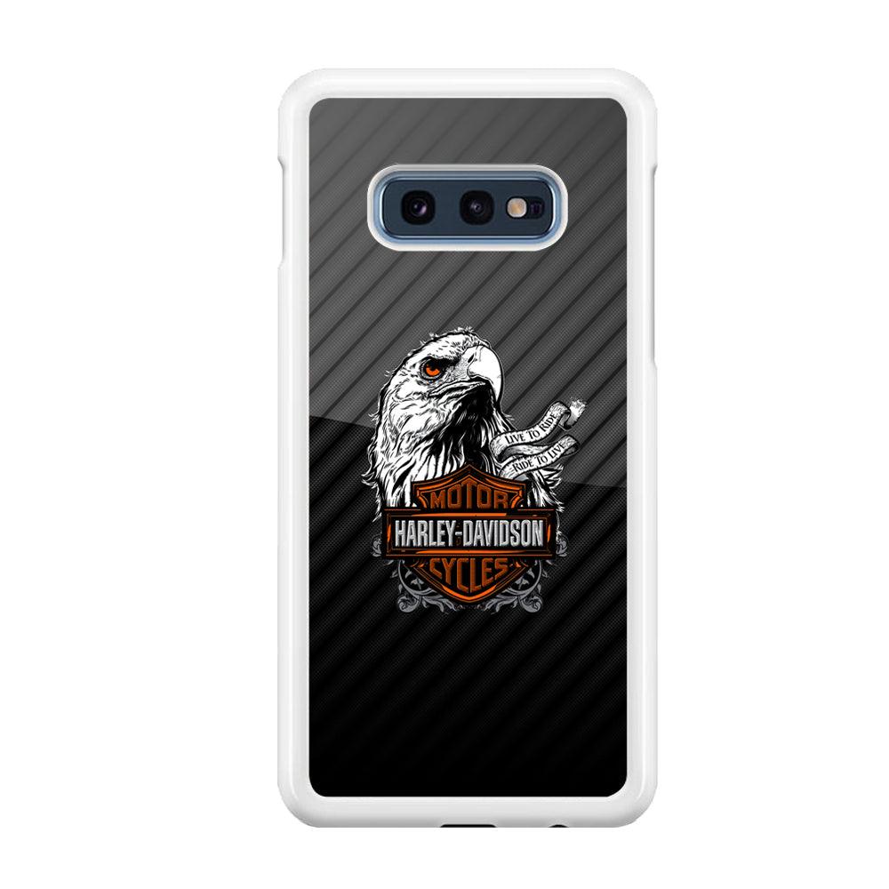 Harley Davidson Dashing Like an Eagle Samsung Galaxy S10E Case-Oxvistore