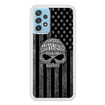 Harley Davidson Flag Zone Samsung Galaxy A52 Case-Oxvistore