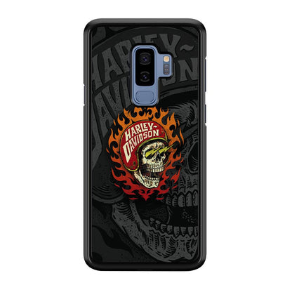 Harley Davidson Flaming Rider Samsung Galaxy S9 Plus Case-Oxvistore