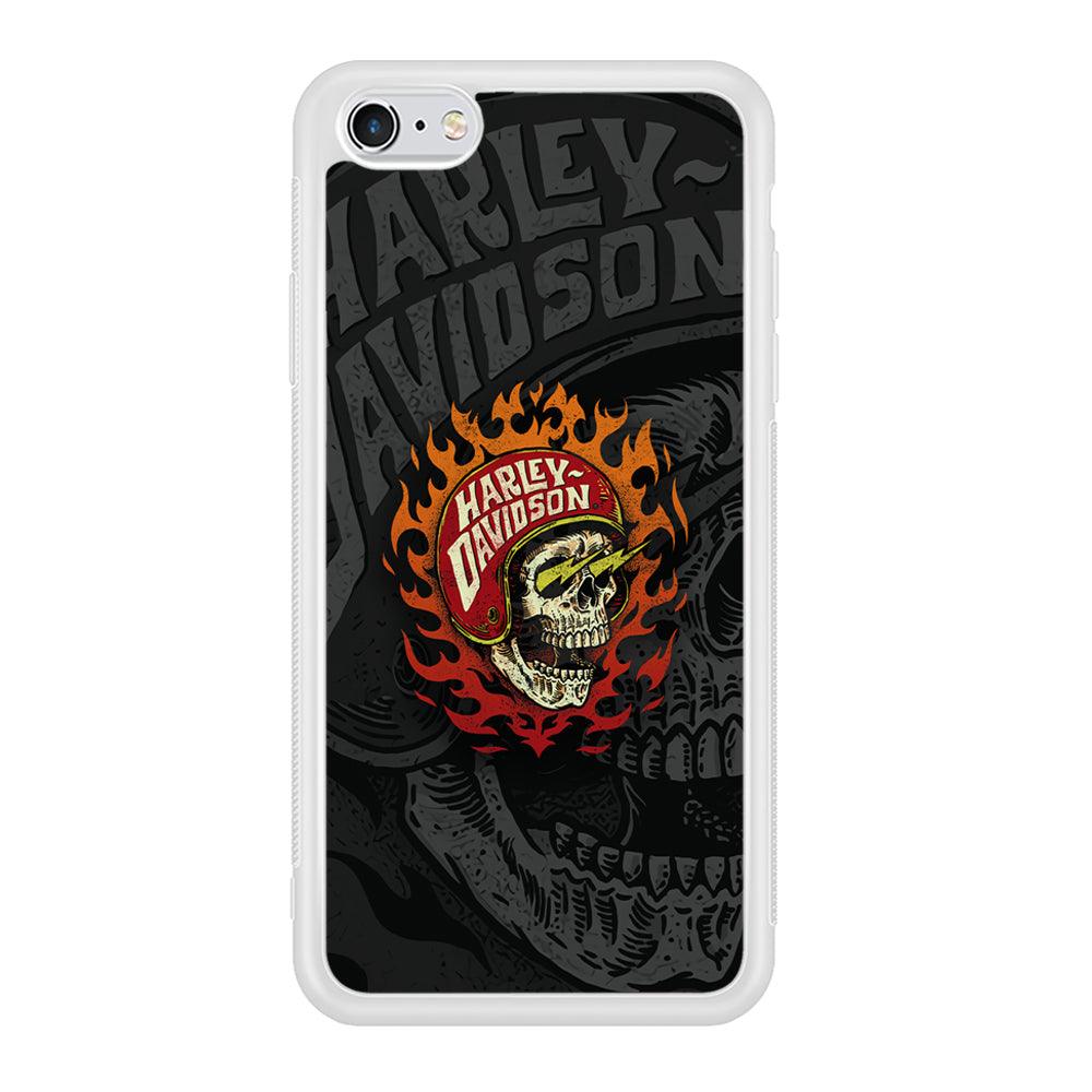 Harley Davidson Flaming Rider iPhone 6 Plus | 6s Plus Case-Oxvistore