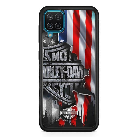 Harley Davidson Legend of USA Samsung Galaxy A12 Case-Oxvistore