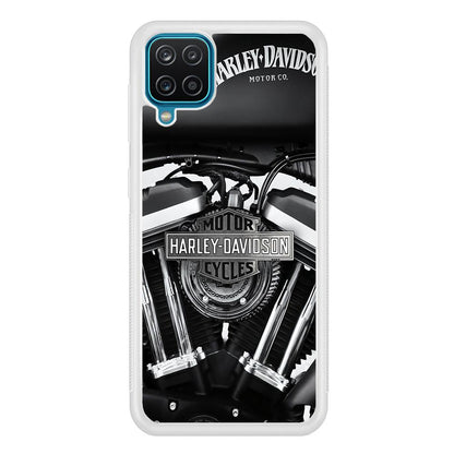 Harley Davidson Muscular Torsion Samsung Galaxy A12 Case-Oxvistore