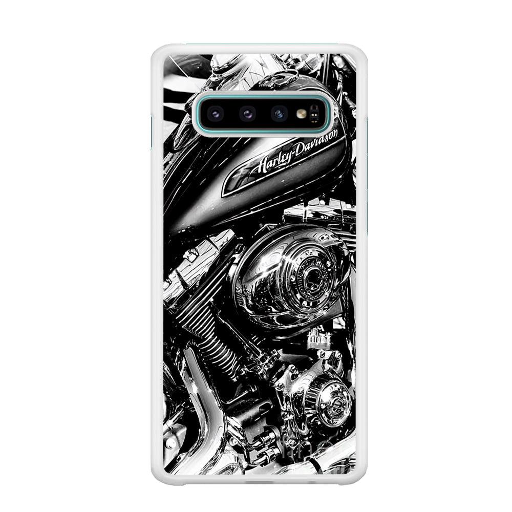 Harley Davidson Platinum Art Samsung Galaxy S10 Plus Case-Oxvistore