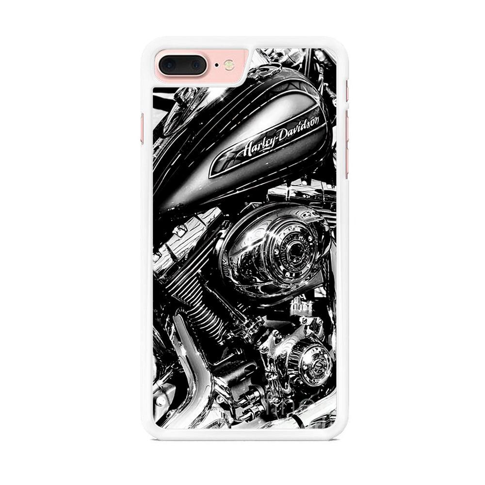 Harley Davidson Platinum Art iPhone 8 Plus Case-Oxvistore