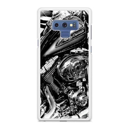 Harley Davidson Platinum Art Samsung Galaxy Note 9 Case-Oxvistore