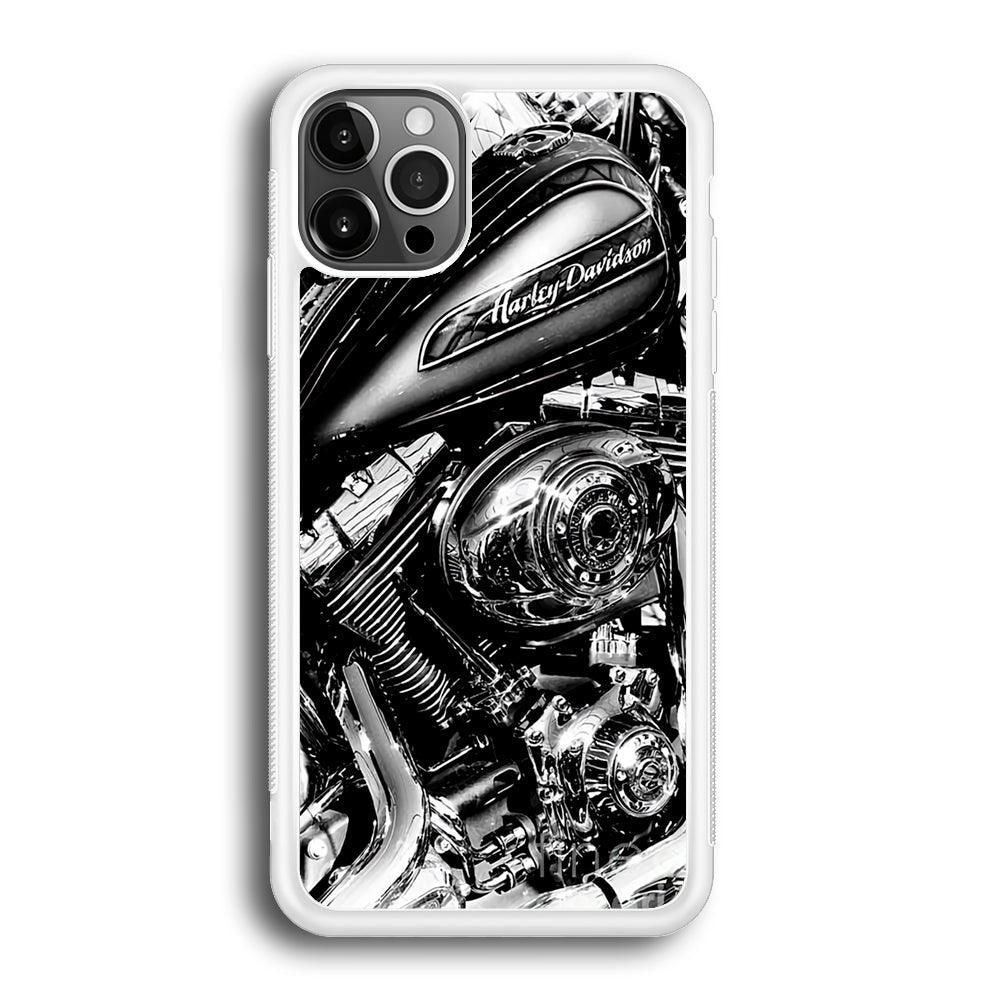 Harley Davidson Platinum Art iPhone 12 Pro Max Case-Oxvistore