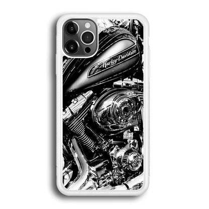 Harley Davidson Platinum Art iPhone 12 Pro Max Case-Oxvistore