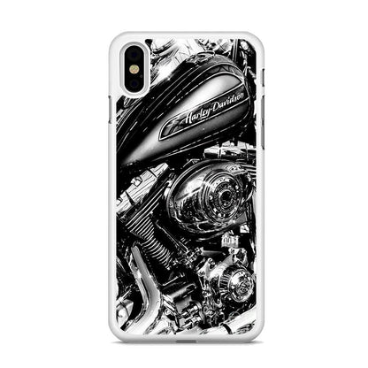 Harley Davidson Platinum Art iPhone X Case-Oxvistore