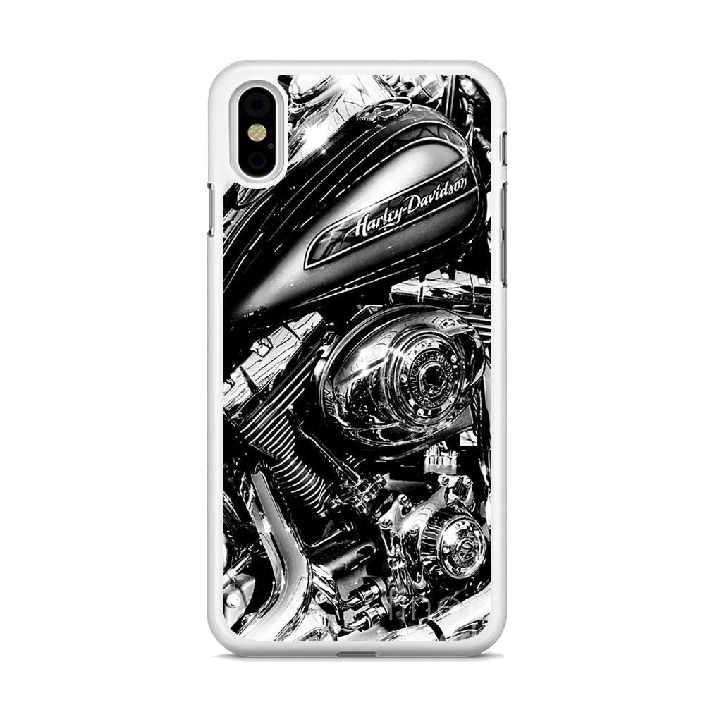 Harley Davidson Platinum Art iPhone XS Case-Oxvistore