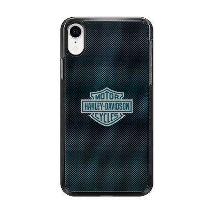 Harley Davidson Shiny Blue Steel iPhone XR Case-Oxvistore