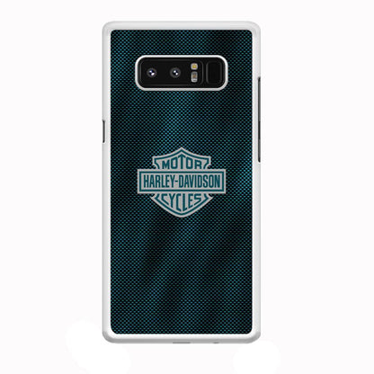 Harley Davidson Shiny Blue Steel Samsung Galaxy Note 8 Case-Oxvistore