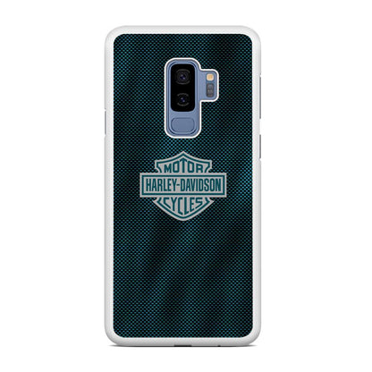 Harley Davidson Shiny Blue Steel Samsung Galaxy S9 Plus Case-Oxvistore