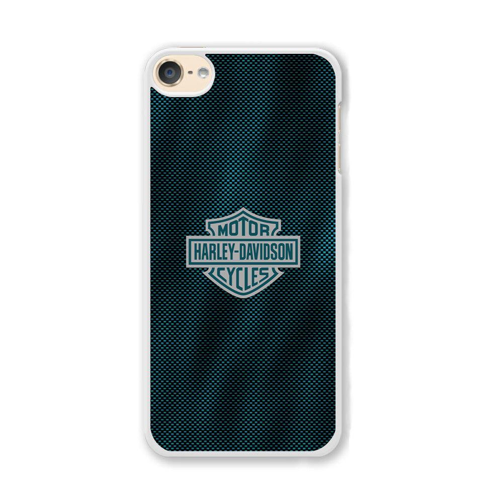 Harley Davidson Shiny Blue Steel iPod Touch 6 Case-Oxvistore