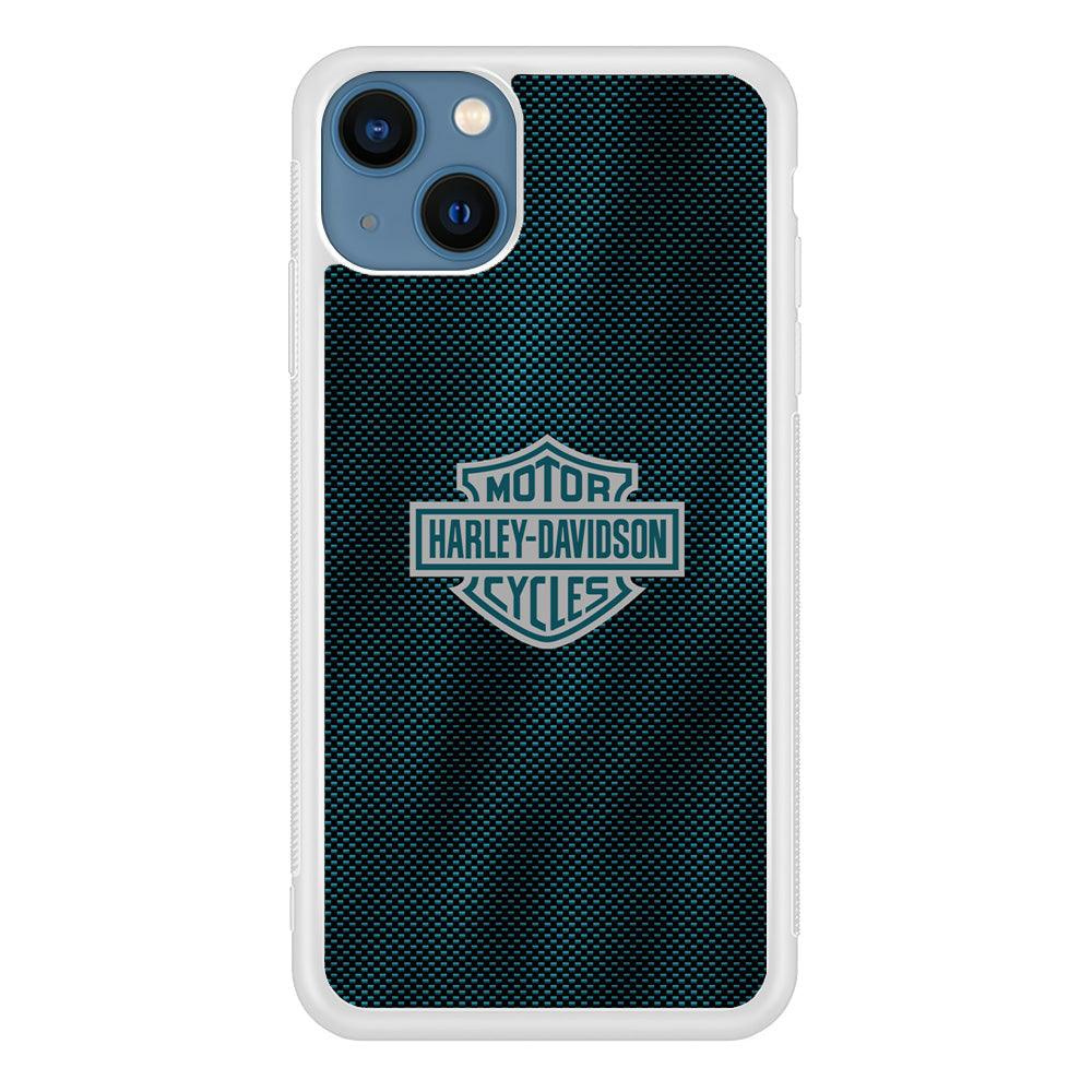 Harley Davidson Shiny Blue Steel iPhone 15 Plus Case-Oxvistore