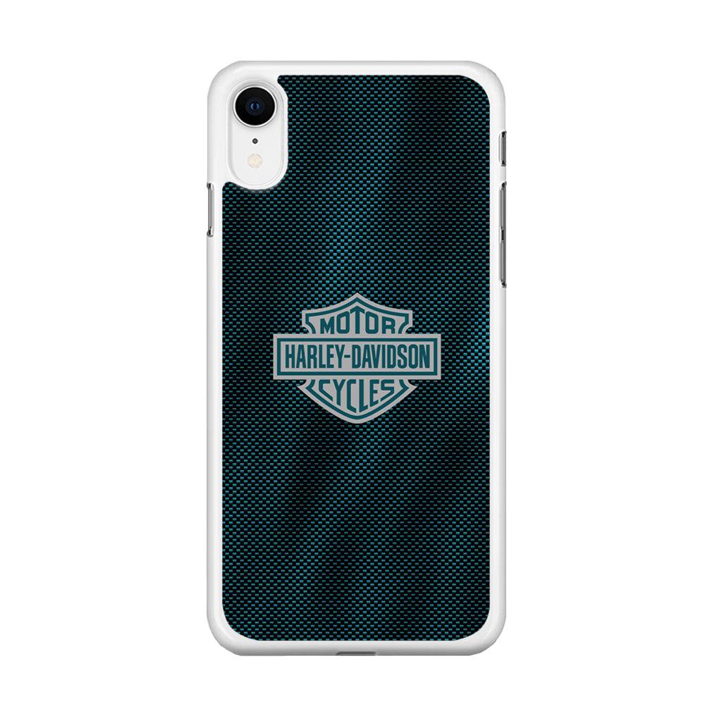 Harley Davidson Shiny Blue Steel iPhone XR Case-Oxvistore