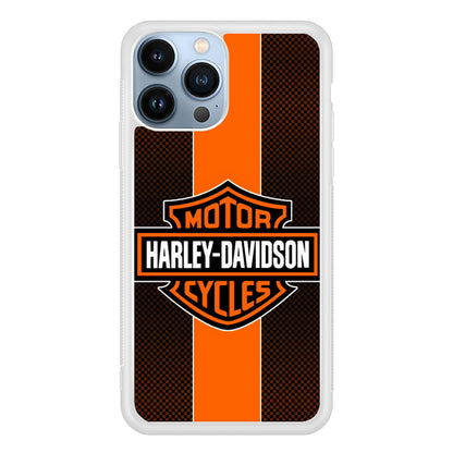 Harley Davidson Square Pattern 2D Rubber Phone Case