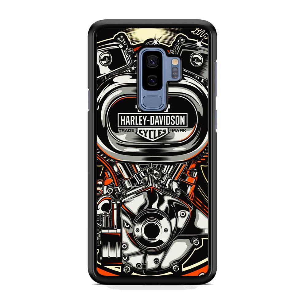 Harley Davidson Top Engine Samsung Galaxy S9 Plus Case-Oxvistore