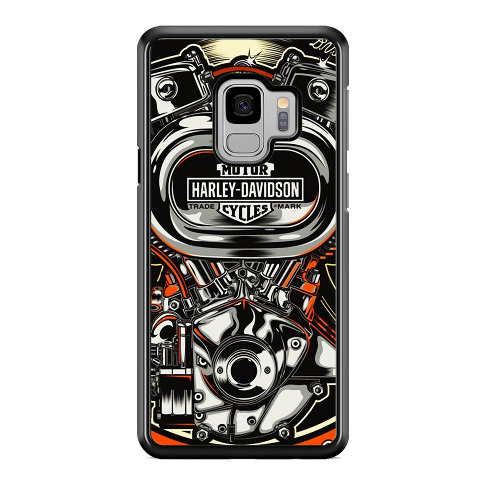 Harley Davidson Top Engine Samsung Galaxy S9 Case-Oxvistore