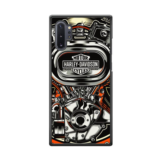 Harley Davidson Top Engine Samsung Galaxy Note 10 Plus Case-Oxvistore