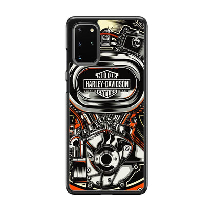 Harley Davidson Top Engine Samsung Galaxy S20 Plus Case-Oxvistore