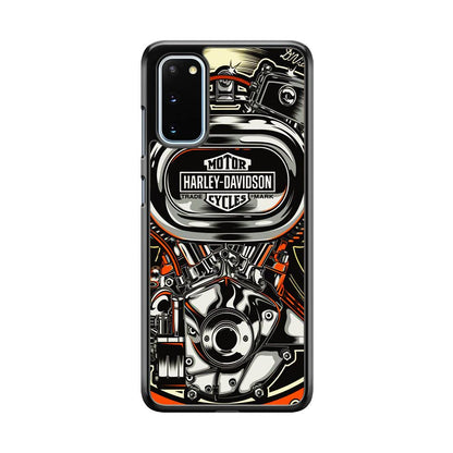 Harley Davidson Top Engine Samsung Galaxy S20 Case-Oxvistore