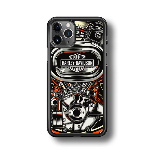 Harley Davidson Top Engine iPhone 11 Pro Case-Oxvistore