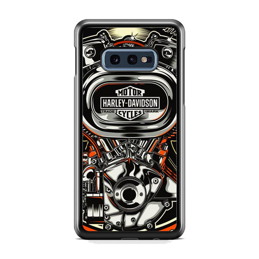 Harley Davidson Top Engine Samsung Galaxy S10E Case-Oxvistore