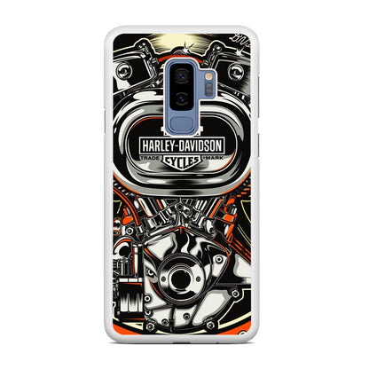 Harley Davidson Top Engine Samsung Galaxy S9 Plus Case-Oxvistore