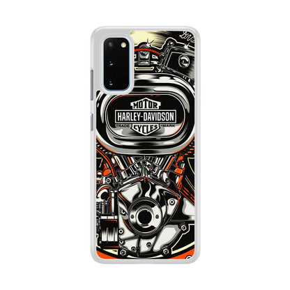 Harley Davidson Top Engine Samsung Galaxy S20 Case-Oxvistore