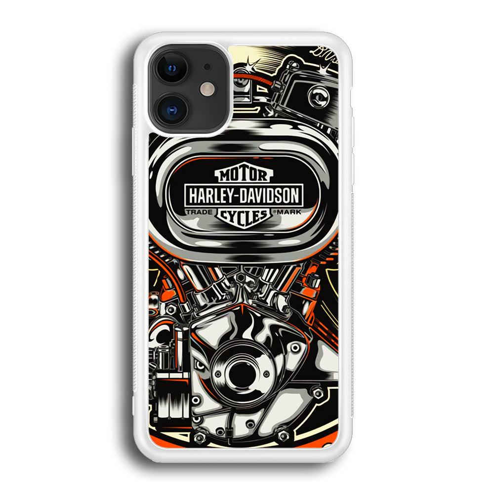 Harley Davidson Top Engine iPhone 12 Case-Oxvistore