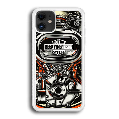 Harley Davidson Top Engine iPhone 12 Case-Oxvistore