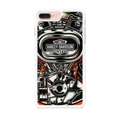 Harley Davidson Top Engine iPhone 8 Plus Case-Oxvistore