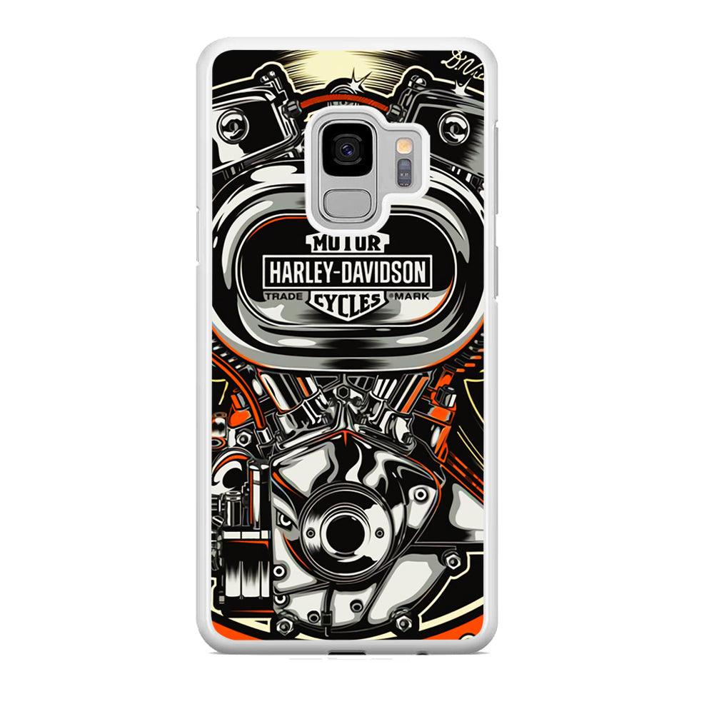 Harley Davidson Top Engine Samsung Galaxy S9 Case-Oxvistore